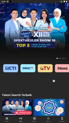 RCTI+ android App screenshot 0